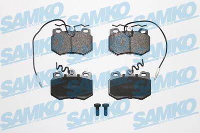 5SP272 SAMKO Комплект тормозных колодок, дисковый тормоз
