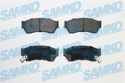 5SP343 SAMKO Комплект тормозных колодок, дисковый тормоз