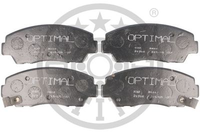 9444 OPTIMAL Комплект тормозных колодок, дисковый тормоз