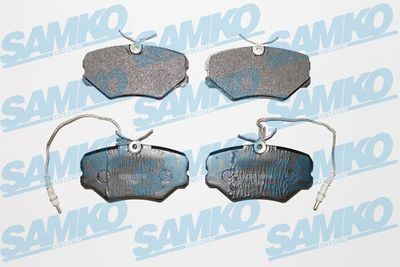 5SP748 SAMKO Комплект тормозных колодок, дисковый тормоз