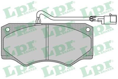05P962 LPR Комплект тормозных колодок, дисковый тормоз