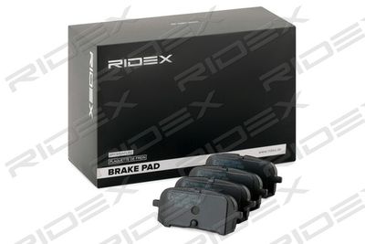 402B1191 RIDEX Комплект тормозных колодок, дисковый тормоз