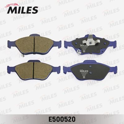 E500520 MILES Комплект тормозных колодок, дисковый тормоз