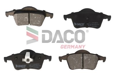 324110 DACO Germany Комплект тормозных колодок, дисковый тормоз