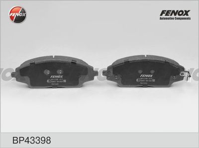BP43398 FENOX Комплект тормозных колодок, дисковый тормоз