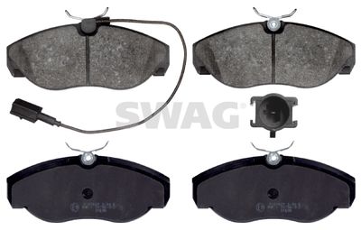 70916391 SWAG Комплект тормозных колодок, дисковый тормоз