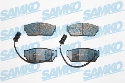 5SP308 SAMKO Комплект тормозных колодок, дисковый тормоз