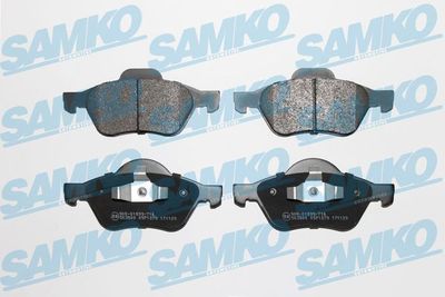 5SP1279 SAMKO Комплект тормозных колодок, дисковый тормоз