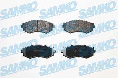 5SP352 SAMKO Комплект тормозных колодок, дисковый тормоз