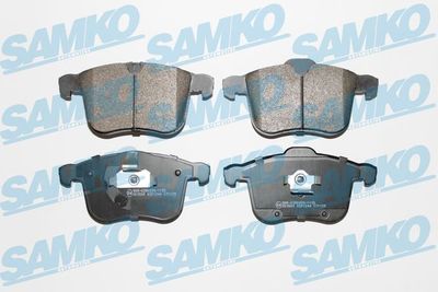 5SP1244 SAMKO Комплект тормозных колодок, дисковый тормоз
