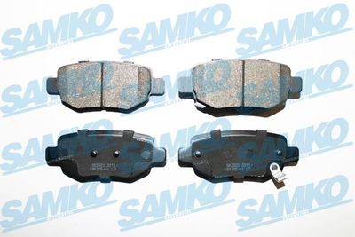 5SP2011 SAMKO Комплект тормозных колодок, дисковый тормоз