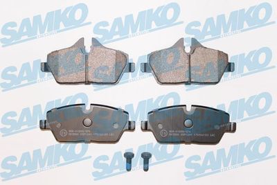 5SP1241 SAMKO Комплект тормозных колодок, дисковый тормоз