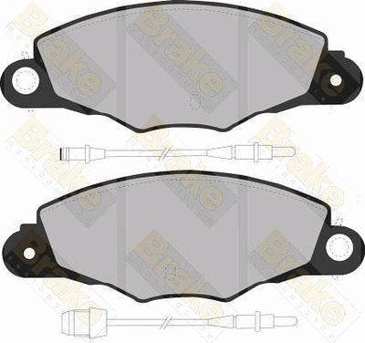 PA1145 Brake ENGINEERING Комплект тормозных колодок, дисковый тормоз