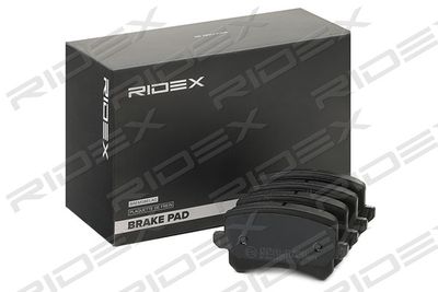 402B1475 RIDEX Комплект тормозных колодок, дисковый тормоз