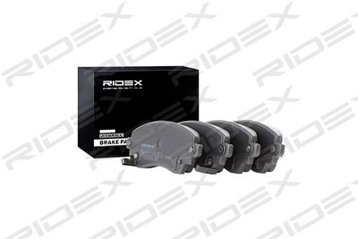 402B0799 RIDEX Комплект тормозных колодок, дисковый тормоз