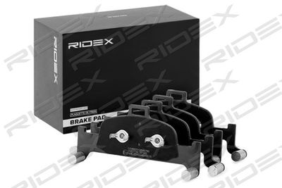 402B1203 RIDEX Комплект тормозных колодок, дисковый тормоз