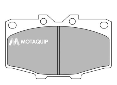 LVXL421 MOTAQUIP Комплект тормозных колодок, дисковый тормоз