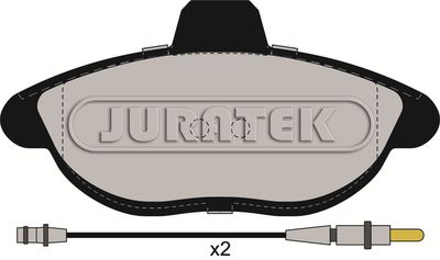 JCP935 JURATEK Комплект тормозных колодок, дисковый тормоз