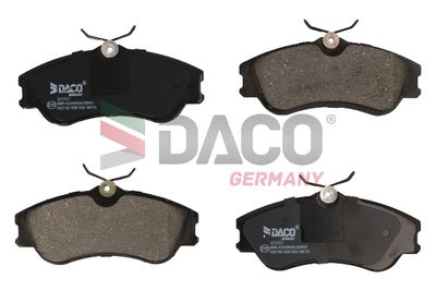 321937 DACO Germany Комплект тормозных колодок, дисковый тормоз
