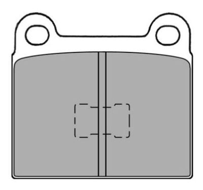 FBP0248 FREMAX Комплект тормозных колодок, дисковый тормоз