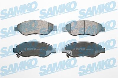 5SP1490 SAMKO Комплект тормозных колодок, дисковый тормоз