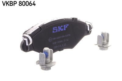 VKBP80064 SKF Комплект тормозных колодок, дисковый тормоз