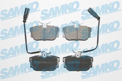 5SP1699 SAMKO Комплект тормозных колодок, дисковый тормоз