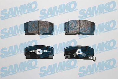 5SP055 SAMKO Комплект тормозных колодок, дисковый тормоз