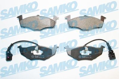 5SP972 SAMKO Комплект тормозных колодок, дисковый тормоз