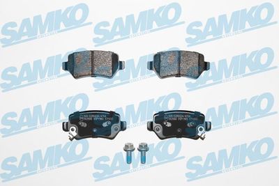 5SP1983 SAMKO Комплект тормозных колодок, дисковый тормоз