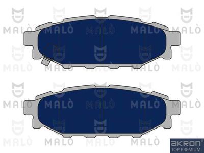 1051002 AKRON-MALÒ Комплект тормозных колодок, дисковый тормоз