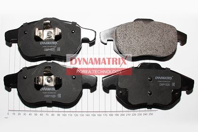 DBP1520 DYNAMATRIX Комплект тормозных колодок, дисковый тормоз