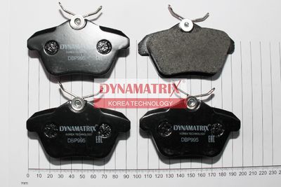 DBP995 DYNAMATRIX Комплект тормозных колодок, дисковый тормоз