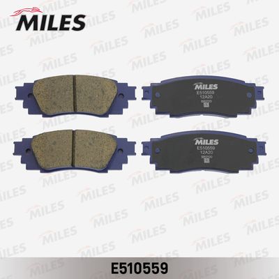 E510559 MILES Комплект тормозных колодок, дисковый тормоз