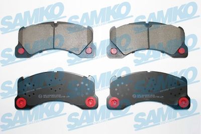 5SP1738 SAMKO Комплект тормозных колодок, дисковый тормоз