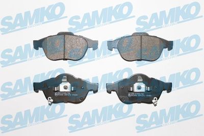 5SP1215 SAMKO Комплект тормозных колодок, дисковый тормоз