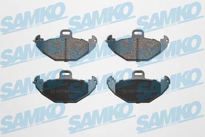 5SP883 SAMKO Комплект тормозных колодок, дисковый тормоз