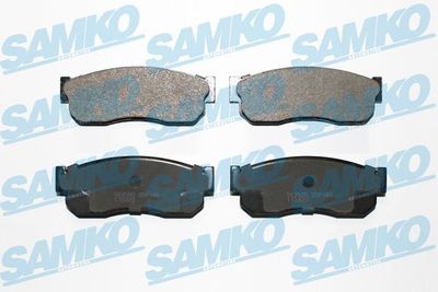 5SP185 SAMKO Комплект тормозных колодок, дисковый тормоз