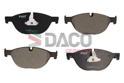 320323 DACO Germany Комплект тормозных колодок, дисковый тормоз