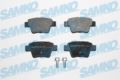 5SP1278 SAMKO Комплект тормозных колодок, дисковый тормоз