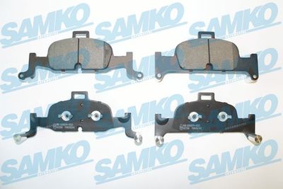5SP2041 SAMKO Комплект тормозных колодок, дисковый тормоз
