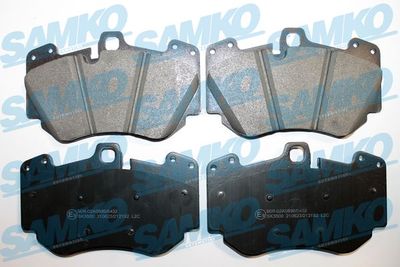 5SP2192 SAMKO Комплект тормозных колодок, дисковый тормоз