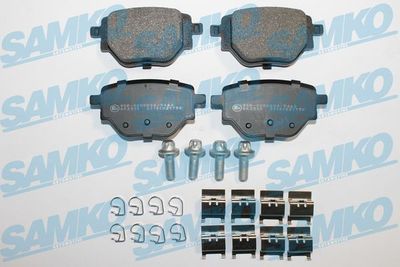 5SP2175K SAMKO Комплект тормозных колодок, дисковый тормоз