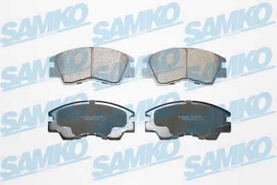 5SP550 SAMKO Комплект тормозных колодок, дисковый тормоз