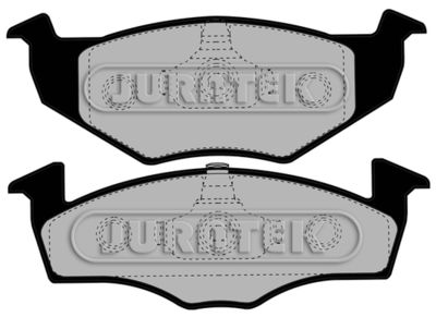 JCP1288 JURATEK Комплект тормозных колодок, дисковый тормоз
