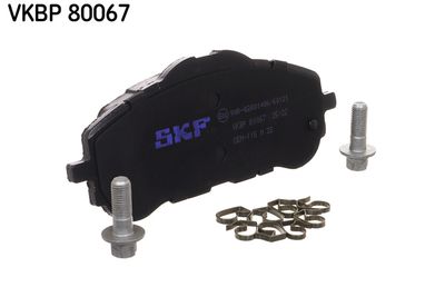 VKBP80067 SKF Комплект тормозных колодок, дисковый тормоз
