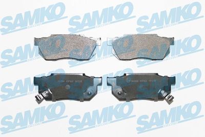 5SP322 SAMKO Комплект тормозных колодок, дисковый тормоз