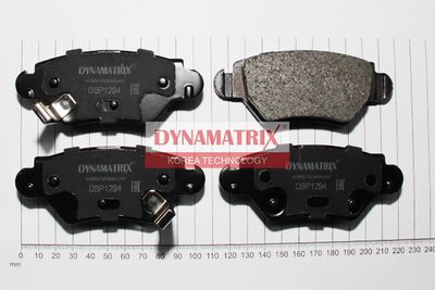 DBP1294 DYNAMATRIX Комплект тормозных колодок, дисковый тормоз