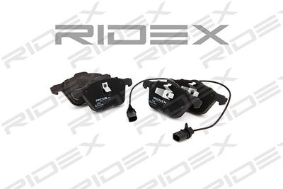 402B0308 RIDEX Комплект тормозных колодок, дисковый тормоз