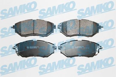 5SP1402 SAMKO Комплект тормозных колодок, дисковый тормоз